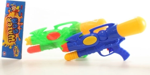 Plastisk vandpistol med beholder 31 cm