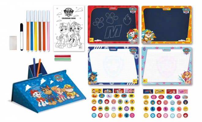 Tegneskole med rygsæk Paw Patrol