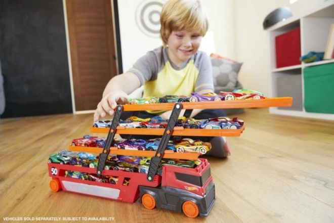 Mega Transporter Hot Wheels 50. jubilæum