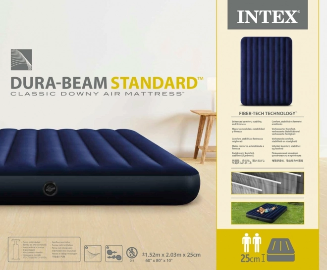 Oppustelig seng Standard Queen 152 cm x 203 cm