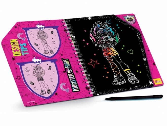 Scratch afslører Sketchbook Scratch afslører Monster High For Evigt Venner