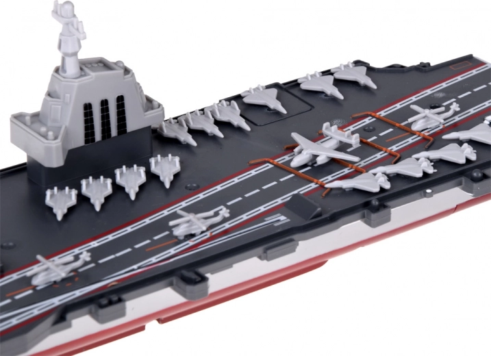 Detaljeret dæk med mini-fly