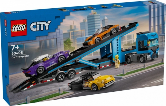 LEGO City 60408 Autotransporter med sportsvogne