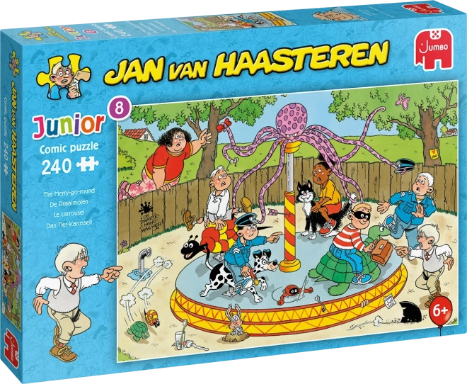 Puslespil JUMBO Jan van Haasteren Junior: Karrusel 240 brikker
