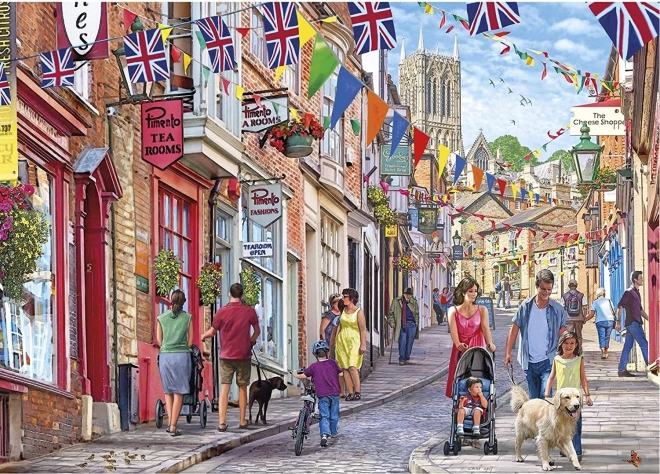 Puslespil Steep Hill 1000 brikker