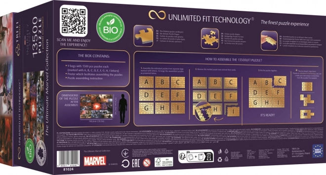 TREFL Puslespil UFT Marvel: Ultimativ Samling 13500 brikker