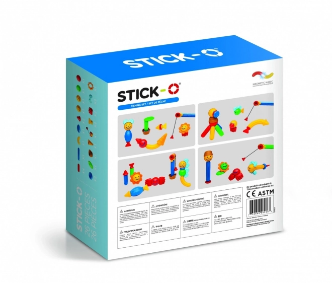 Stick-O Magnetiske Byggesæt Fiskeri