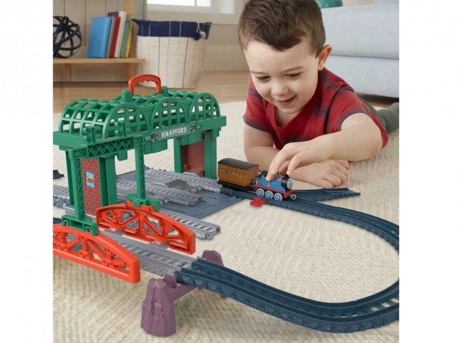 Fisher-Price Lokomotiv Thomas og venner Grodkov station