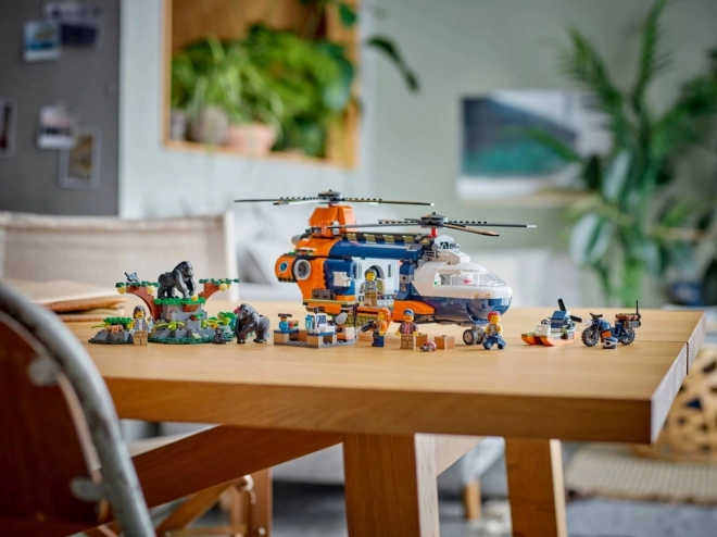 LEGO City 60437 Jungle Base Camp Heliudforskning