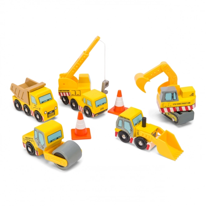 Sæt af byggemaskiner Le Toy Van