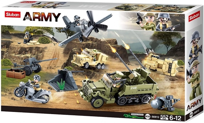 Sluban Army M38-B0812 Militære køretøjer