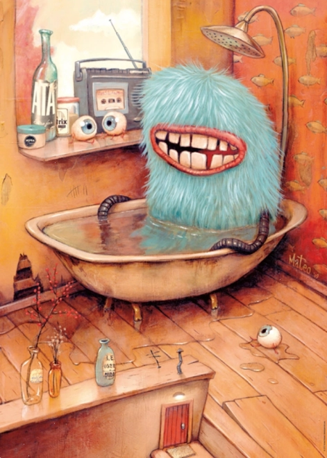 Puzzle HEYE Zozoville: I badet 1000 brikker
