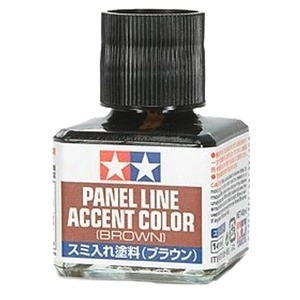 Panelakcent brun Tamiya