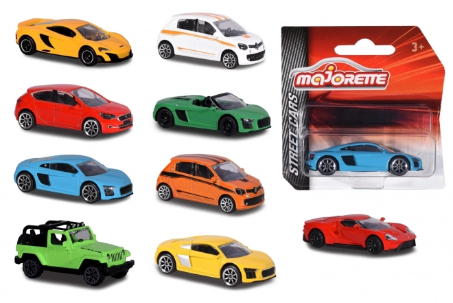 Majorette Street Cars, metalbiler