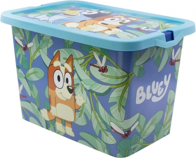Opbevaringsboks 7 l med motivet BLUEY