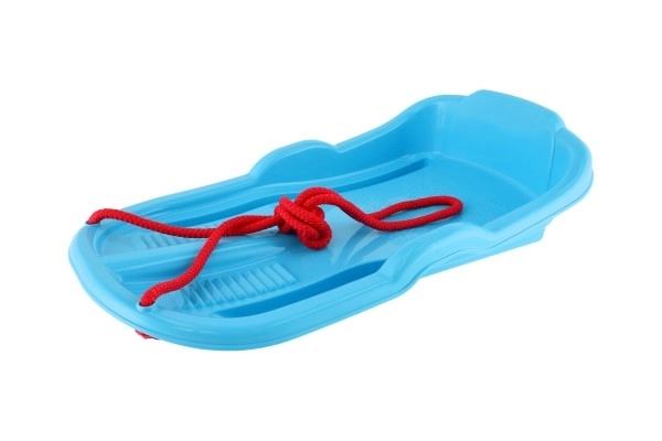 Plastik Slæder med Snor til Vinter Sjov