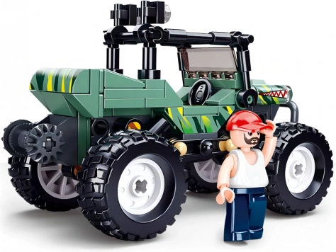 Minifigur til historier fra by og vildmark