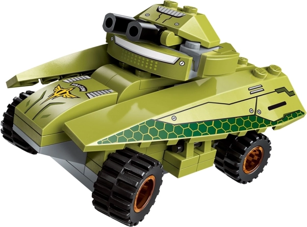 Qman Thunder Expedition Battle Car pansret køretøj Magnetic Storm