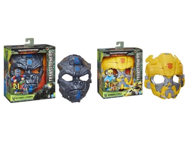 Maske og figur Transformer 2 i 1