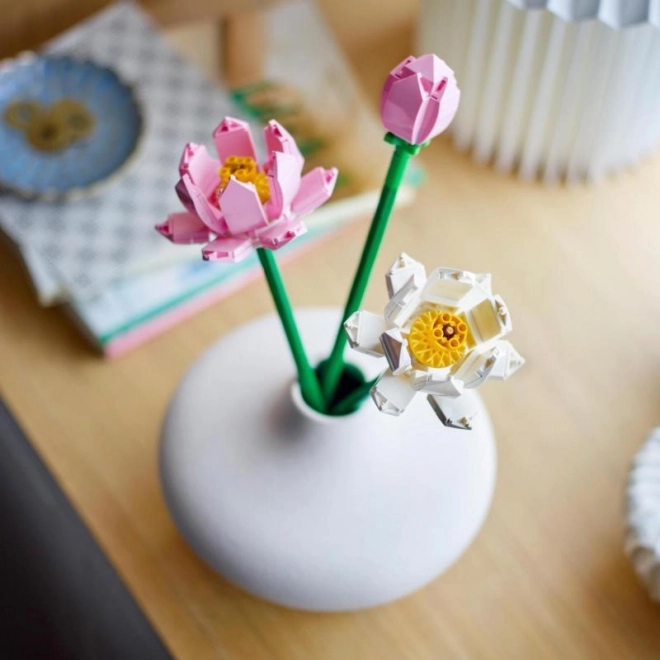 LEGO lotusblomster dekorativ byggesæt