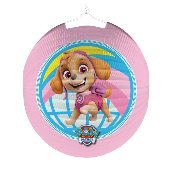 Rund lanterne Paw Patrol til piger