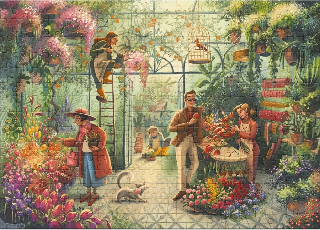 DODO-puslespil Blomsterbutik 300 brikker