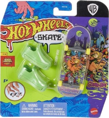 Fingerboard HOT WHEELS Skate TONY HAWK med fingerstøvler