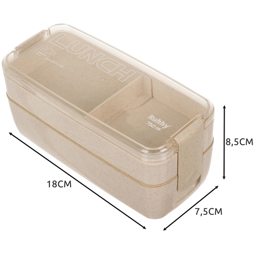 Snitteboks - madkasse 750ml Ruhhy 24528