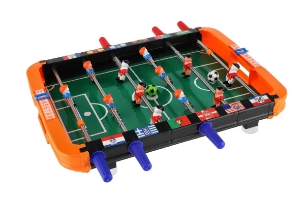 Fodbold/Bordfodbold plast/metal familiespil i kasse 37x34,5x6cm