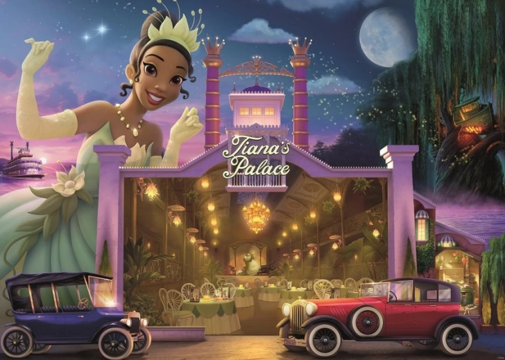 Ravensburger puslespil Disney Tiana 1000 brikker