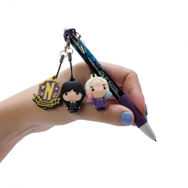 Kuglepen med vedhæng Mini Pen Pals Onsdag