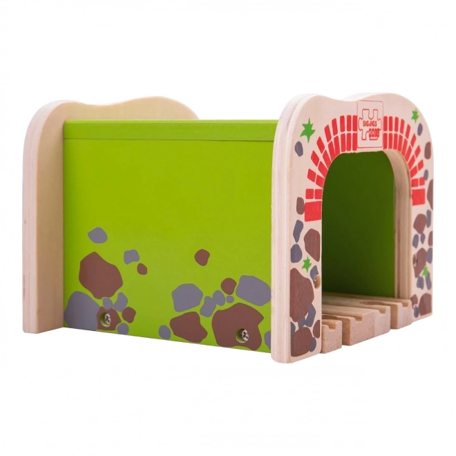 Bigjigs Rail Dobbelt jernbanetunnel