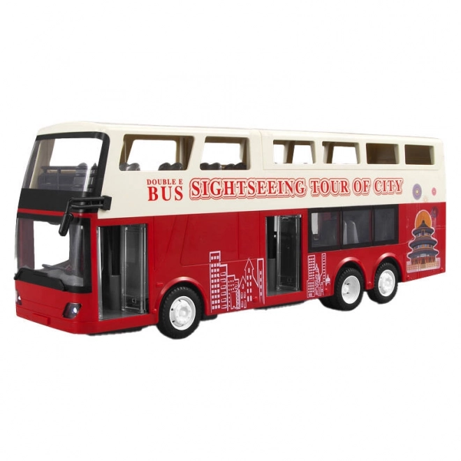 Fjernstyret RC-bus 1:18 Double Eagle (rød) E640-003