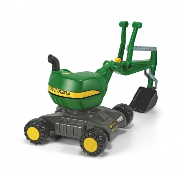 Børnegravemaskine på hjul John Deere