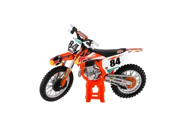 Motorcykelreplika KTM 450 SX-F Factory Edition 2018 fra Bburago