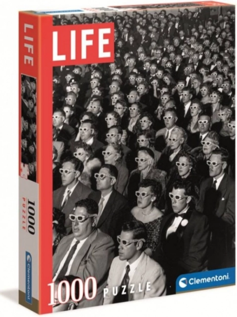 Puslespil CLEMENTONI LIFE – livet i 3D, 1000 brikker