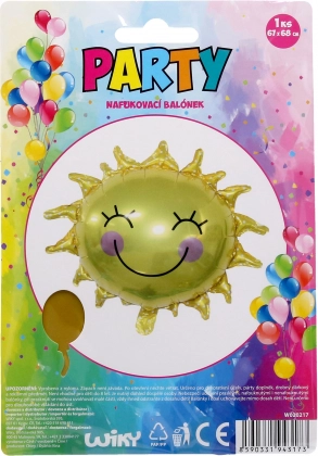 Oppustelig sol ballon