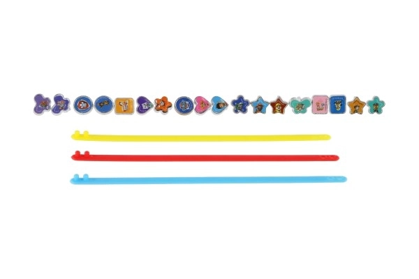 Lav dit eget Paw Patrol armbånd metal/plast i æske 15x21x2,5cm