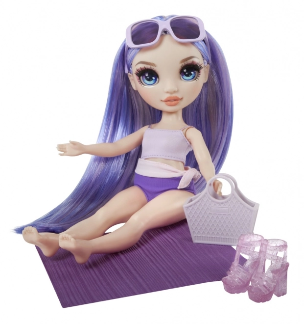 Rainbow High Fashion dukke i badetøj - Violet Willow