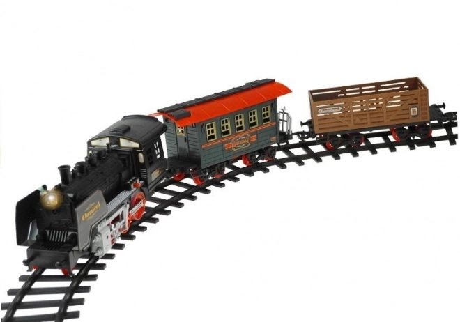 Store Elektriske Togvogne Lys Spil 650 cm