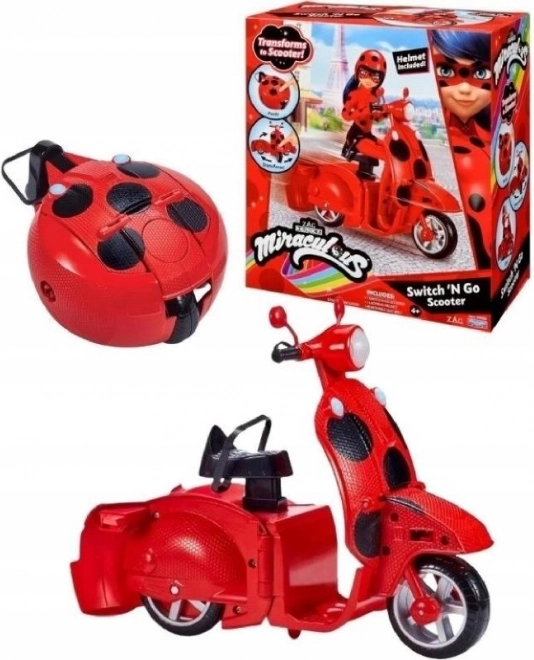 Miraculous legesæt Scooter og dukke Lucky Charm
