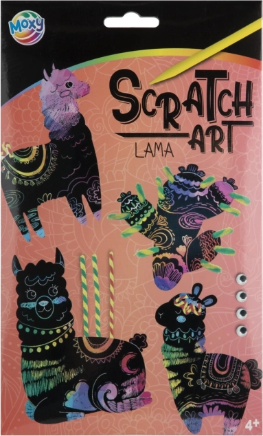 Kreativt sæt Skrabedyr Lama