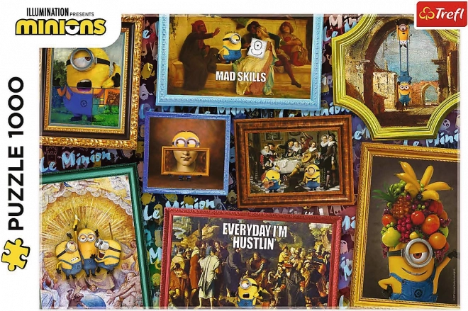Trefl puslespil Minions – galleri, 1000 brikker