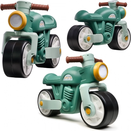 Falk løbecykel motorcykel Retro grøn til børn