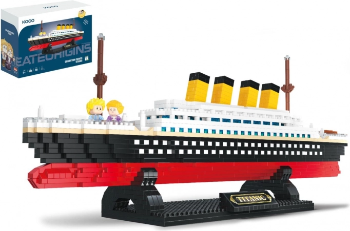 Byggesæt mini KOCO Titanic, 1510 klodser