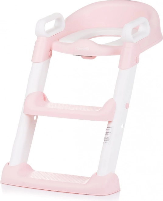 CHIPOLINO Toiletbræt med stige Skippy – pink