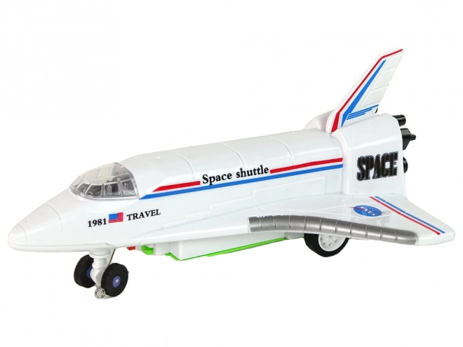 Hvid fjernbetjent jetfly
