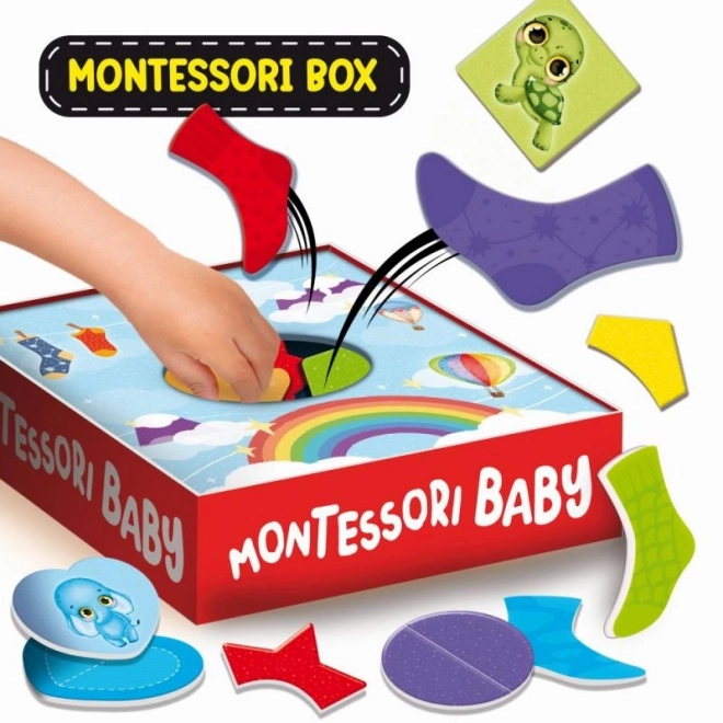 Montessori samling af spil til børn