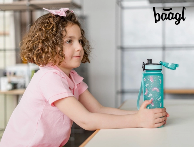 BAAGL Tritanvandflaske Regnbue, 500 ml