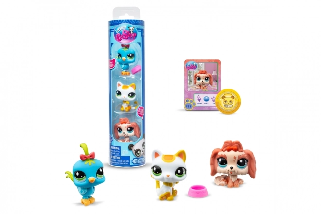 Littlest Pet Shop figurer 3 stykker